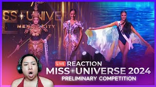 🔴LIVE REACTION MISS UNIVERSE 2024 PRELIMINARY COMPETITION  SPRITE BANG [upl. by Redna]