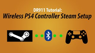 Easiest Way to Wirelessly Connect a PS4 Controller to your PC [upl. by Gamali]