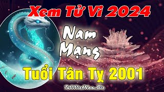 Xem tử vi tuổi Tân Tỵ 2001 năm 2024 nam mạng Vận Hạn  Tài Lộc đầy đủ chi tiết nhất [upl. by Lull]