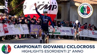 Campionati Italiani Giovanili Ciclocross 2023  Highlights Esordienti 2° Anno [upl. by Rabin272]