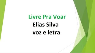 Livre Pra Voar  Elias Silva  voz e letra [upl. by Ilram132]