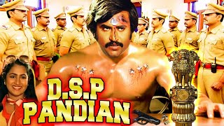 DSP PANDIAN  Rajnikanth Blockbuster Action Movie  New Hindi Dubbed Action Movie paapkojaladunga [upl. by Nally]