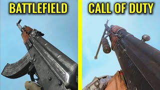 Battlefield 4 vs COD Black Ops 3  Weapons Comparison [upl. by Yrnehnhoj859]