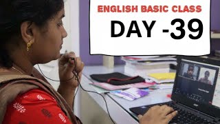 BASIC ENGLISH CLASS  DAY 3915122021 [upl. by Derrik]