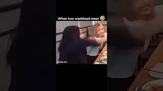 When two crackhead meet 🤣😅lisoofuuny ytshorts blackpink [upl. by Eceer]