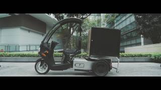 SingPost x TUMCREATE 3Wheel Electric Scooter [upl. by Claudine]