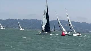 Afternoon racing in San Francisco Bay [upl. by Aneled]