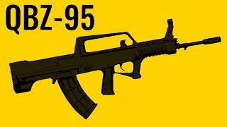 QBZ95  Comparison in 20 Different Games [upl. by Benedikt]