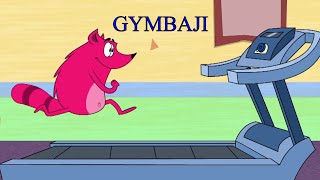 Gymbaji Ep  69  Pyaar Mohabbat Happy Lucky  Hindi Animated Cartoon Show  Zee Kids [upl. by Selbbep154]