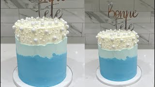 Fault line ombre cake  Cake decorating tutorials  Sugarella Sweets [upl. by Locklin275]