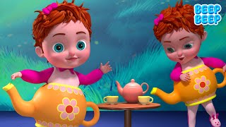 Im a Little Teapot  Beep Beep Nursery Rhymes And Kids Songs [upl. by Ssecnirp]