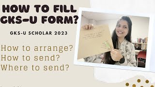 how to fill gks scholarship form for undergraduate  university track amp embassy track [upl. by Groos]