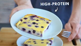 The easiest HIGHPROTEIN DESSERT you can whip up in 5 minutes [upl. by Elumas516]