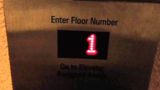 New York NY Westinghouse Traction Elevators Schindler Mods  Marriott Marquis 635am Run [upl. by Adriene]