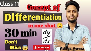 Differentiation Class 11 Rules of Differentiation  JEE NEET aditya14187 [upl. by Arvind799]