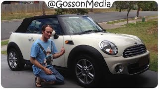 Nev Reviews  Mini Cooper 2013 Convertible [upl. by Nanek]