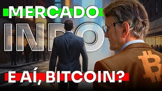 🚨MERCADO INDO E AÍ BITCOIN [upl. by Trubow]