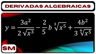 Derivadas Algebraicas Con Radicales  26 [upl. by Belldame205]