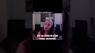 Weight training for women over 40 50 60 inspirepodcast [upl. by Hamas]