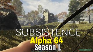 Subsistence Alpha 64 Season 1 Getting The Water Tank Installed At Center Pond [upl. by Scriven817]