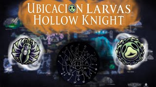 Guía Completa 46 Larvas y Donde Encontrarlas Hollow Knight [upl. by Hankins]