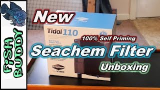 Seachem Tidal 110 Power Filter Unboxing and Setup [upl. by Gonyea275]