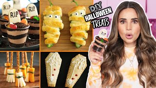 Last Minute EASY Halloween Treats  Halloween Recipes  DIY Snacks by Rosanna Pansino [upl. by Ggerg]