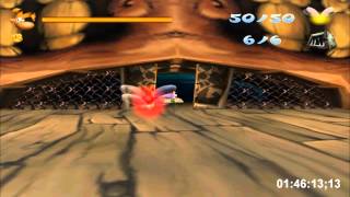 Rayman 2 PC 100 Speedrun in 25432 [upl. by Yemrots]