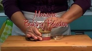 How to Measure Baking Powder [upl. by Carmel]