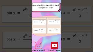 Sine Cosine in Exponent form maths laplacetransformations trigonometry engineering [upl. by Pellikka]