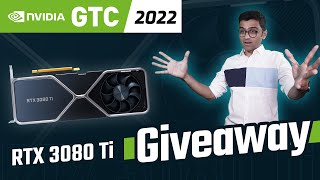 NVIDIA GPU Giveaway  Worlds Biggest FREE AI Conference  NVIDIA GTC Fall 2022 [upl. by Maureene]