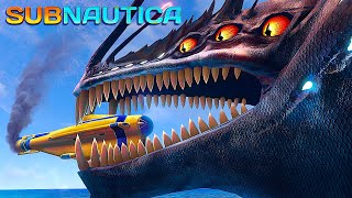 10 GARGANTUAN Leviathans vs 200 CYCLOPS SUBS Subnautica [upl. by Etirugram623]