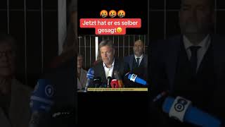 Er gibt es zu⁉️ fürdich tiktok memes habeck politik deutsch shorts grüne lügen fyp trend [upl. by Ylremik232]