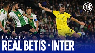 BETIS 11 INTER  HIGHLIGHTS ⚫🔵🇮🇹 [upl. by Aehr]