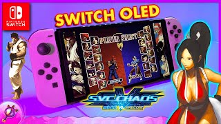 SNK vs Capcom SVC CHAOS Nintendo Switch OLED Gameplay [upl. by Harsho]