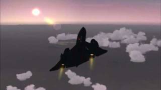 Lockheed SR71 Blackbird ReActivated FSX [upl. by Odlavso]