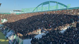 Tradisi Poznan Dance Ultras Brigata Curva Sud PSS Sleman [upl. by Dustan]