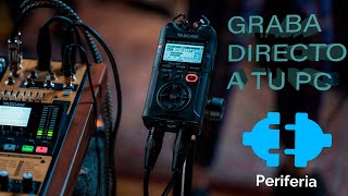 Usar Grabadora Tascam Como Interfaz USB  DR40x  DR05X  DR07X Tutorial En Español [upl. by Levenson414]