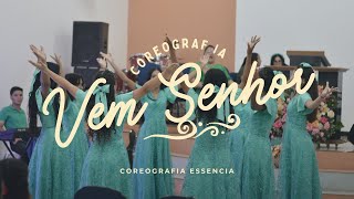 COREOGRAFIA  Vem Senhor  Sara Evelyn • Grupo de coreografia Essência [upl. by Aural]