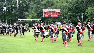 Atholl Highlanders Visit Athol ma Part one [upl. by Otokam821]