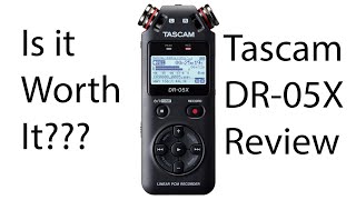 Tascam DR05X Review [upl. by Aek]