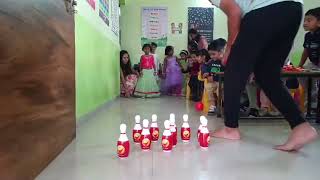 Bowling Fun on Childrens Day at Jack n Jill Preschool Lohegaon 🎳  Best Preschool in Pune [upl. by Cort]