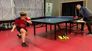 Hard Multiball Practice With Li Fen and Mattias Andersson in EAI Table Tennis Club [upl. by Ehcar277]