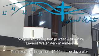 3 november 2024 kerkdienst Levend Water Almere [upl. by Donovan]