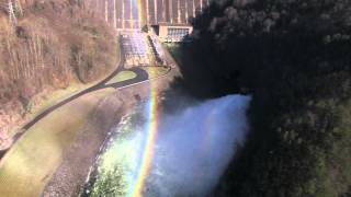 Fontana Dam water release [upl. by Haida]