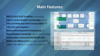 Teracue DMMseries IPTV amp DVB Headend [upl. by Ioves478]