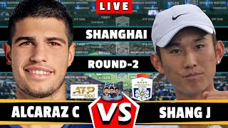 🔴LIVE Alcaraz C vs Shang J • Shanghai Masters 2024 Round 2 Alcaraz Shang tennis ATP ShanghaiM [upl. by Artamas]