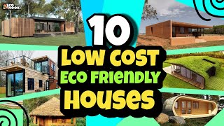 10 BUDGET amp Eco Friendly Trending House Construction Methods [upl. by Eimmelc750]