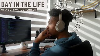 A Day In The Life Of A Software Engineer  realistic  NYC Edition [upl. by Llennahc]