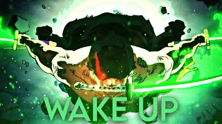 Zoro vs King AMV  One Piece EP 1062  WAKE UP [upl. by Frey]